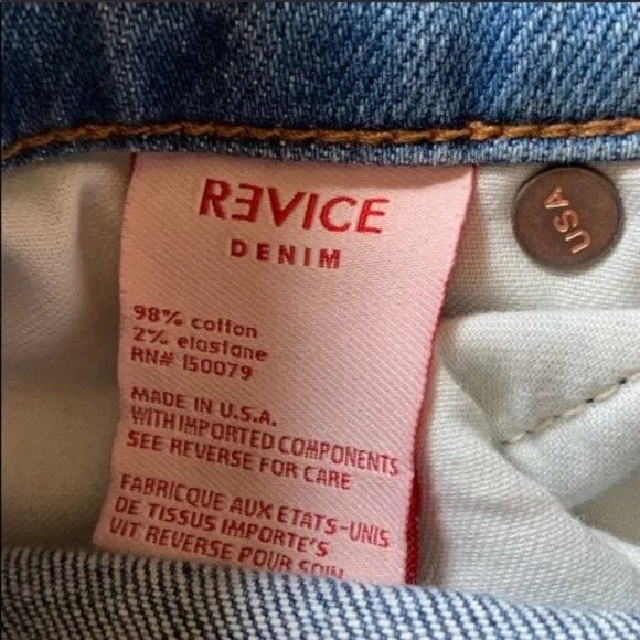 NWT REVICE Ruby Tuesday Racer Stripe Jeans. - Picture 12 of 15